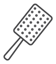 Microplane grater icon