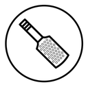 Microplane grater icon