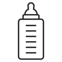 Milk bottle icon