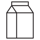 Milk carton icon