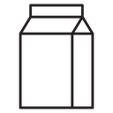 Milk carton icon