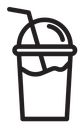 Milk shake icon