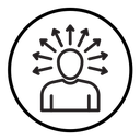 Mind awareness icon