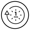 Minute timer icon