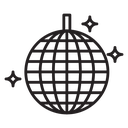 Mirror ball icon