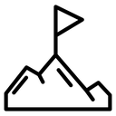 Mission Mountain Summit Flag icon