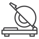 Miter saw 3 icon