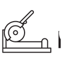 Miter saw icon