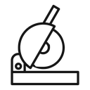 Miter saw icon
