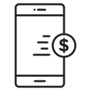 Mobile banking icon
