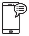 Mobile message icon
