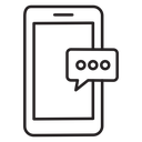 Mobile message icon