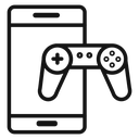 Mobile phone game icon