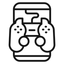 Mobile phone game icon