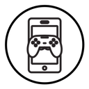 Mobile phone game icon