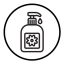 Moisturizing lotion bottle icon