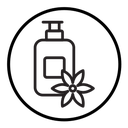 Moisturizing lotion bottle icon