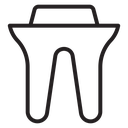 Molar crown icon