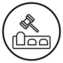 Mole Game Whack Black Outline icon