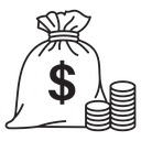 Money bag icon