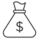 Money bag icon