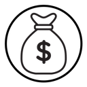 Money bag icon