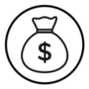 Money bag icon