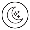 Moon stars icon