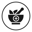 Mortar pestle icon