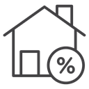 Mortgage rate 4 icon