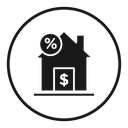 Mortgage rate 2 icon