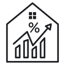 Mortgage rate 3 icon