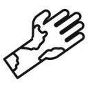 Mottled skin icon