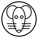 Mouse animal icon