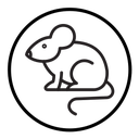 Mouse animal icon