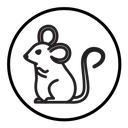 Mouse animal icon