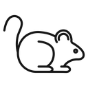Mouse animal icon