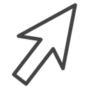 Mouse Black Outline icon
