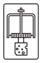 Mouse trap icon