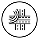 Multi level junction icon
