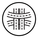 Multi level junction icon