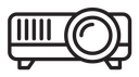 Multimedia projector icon