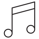 Music note icon