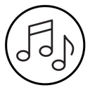 Music note icon