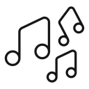 Music note icon