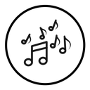 Music note icon