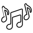 Music note icon