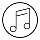 Music note icon