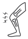 Myalgia Black Outline icon