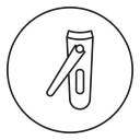 Nail clipper icon